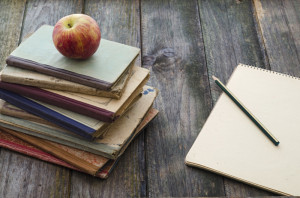 Books with apple