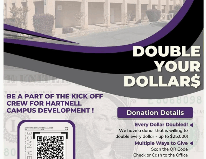 Double your dollars at RCS!