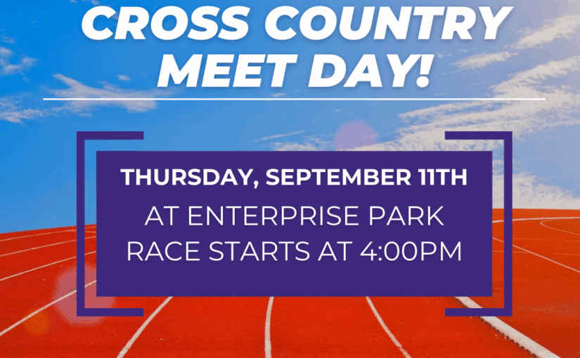 4th -8th CC meet at Enterprise Park today!