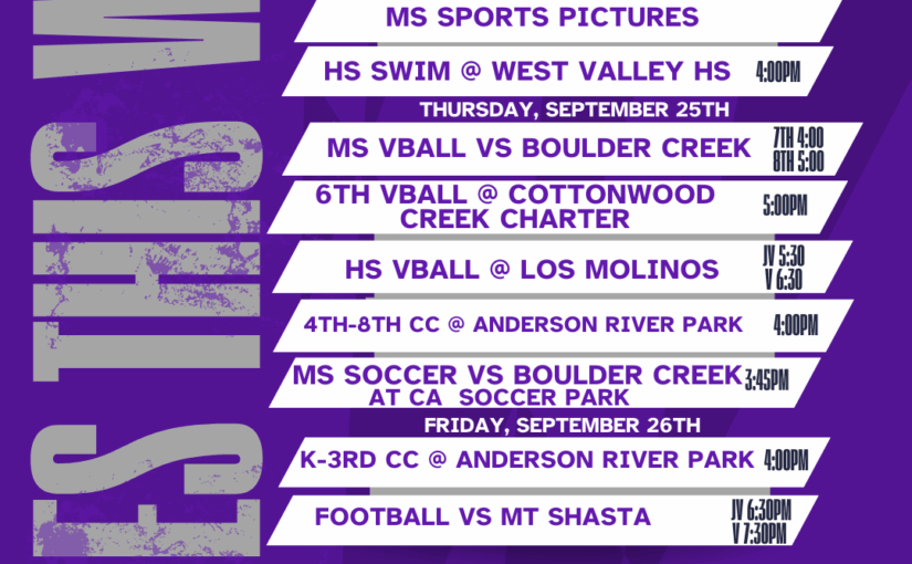 Home games Monday, Wednesday, and Friday….come support our LIONS!!