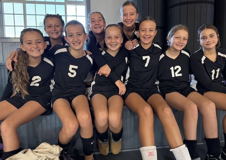 6th grade girls debuted at the UPrep Tournament today!