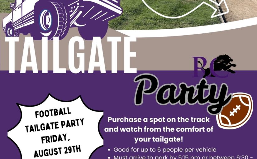 Sign up to tailgate this Friday night!